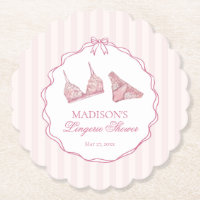 Pastel Pink Lingerie Shower Lace Bachelorette