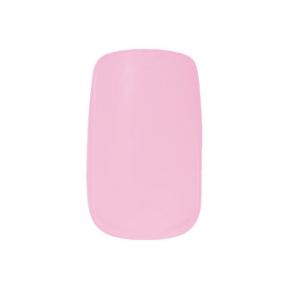 Pastel Pink Minx Nail Art
