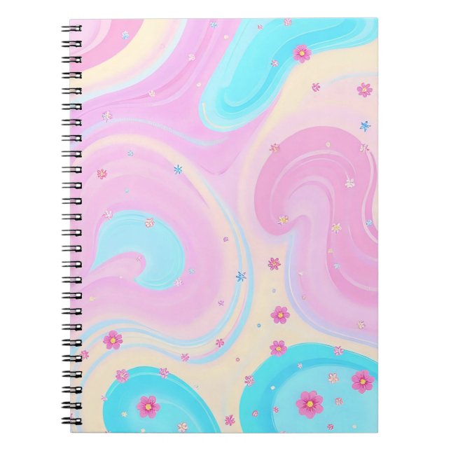 pastel pink notebook (Front)