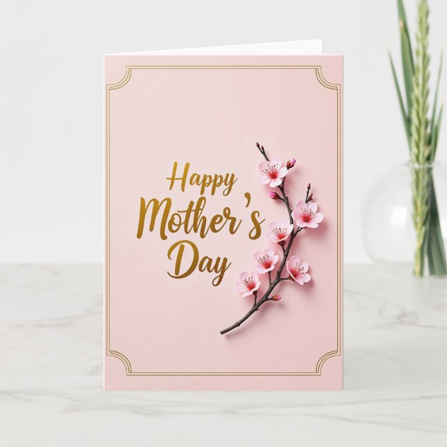 Pastel Pink Pattern Card (Front)