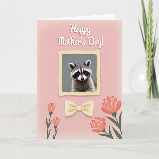 Pastel Pink Portrait Card (Front)