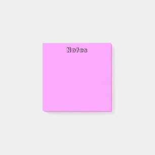 Pastel Pink Post-it Notes