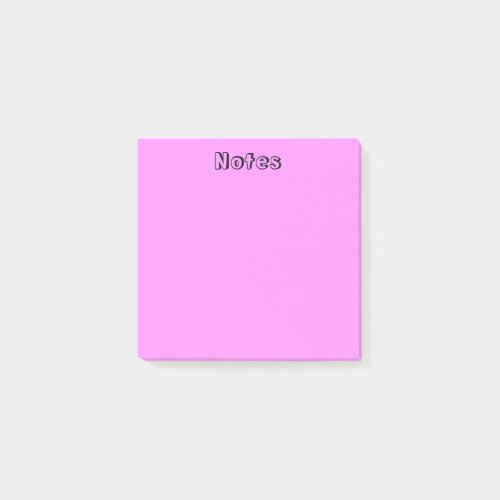 Pastel Pink Post_it Notes