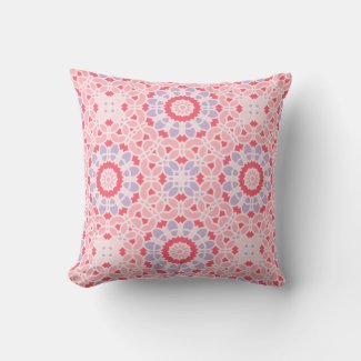 Pastel Pink Purple Lavender Bohemian Pattern