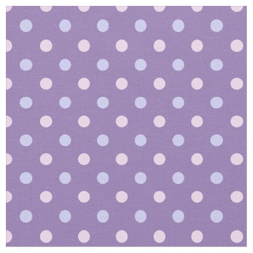 Purple Polka Dot Print popular - Different Base Colors Available