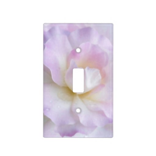 Pastel Pink Purple Rose Light Switch Cover | Zazzle