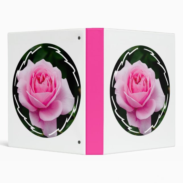 Pastel Pink Rose Binder (Background)