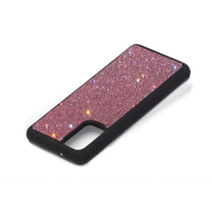 Pastel Pink Rose Crystal  Galaxy S20 Ultra Case