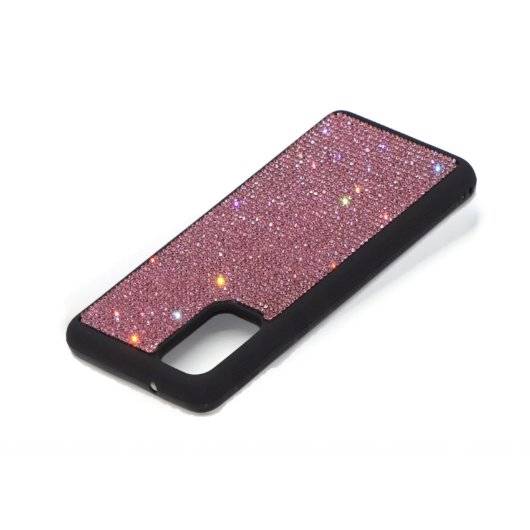 Pastel Pink Rose Crystal  Galaxy S20 Ultra Case (Front)