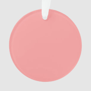 Pastel Pink Salmon Ornament