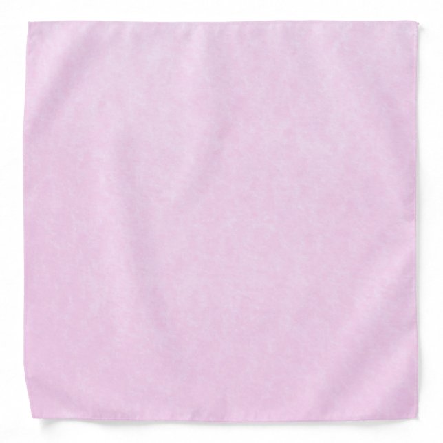 Pastel pink, solid color, Bandana (Front)