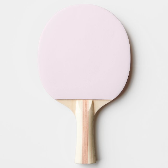 Pastel Pink Solid Color  Ping Pong Paddle (Front)