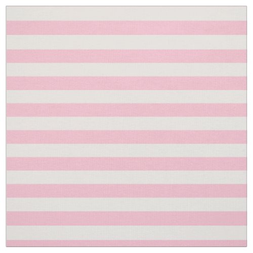 Pastel Pink Striped Fabric