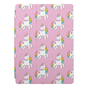 Pastel Pink Unicorn Pattern iPad Pro Cover
