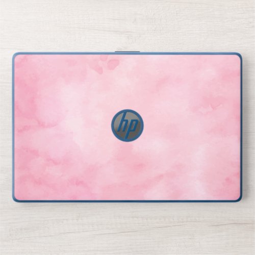 Pastel Pink Watercolour TextureHP Notebook 15_dw0 HP Laptop Skin
