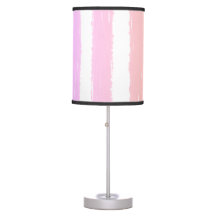 Pastel Pink Yellow Watercolor Stripes