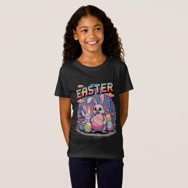 Pastel Pixelation T-Shirt (Front Full)