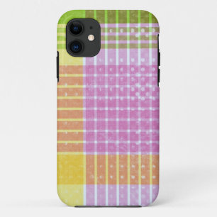 Pastel Plaid iPhone 11 Case