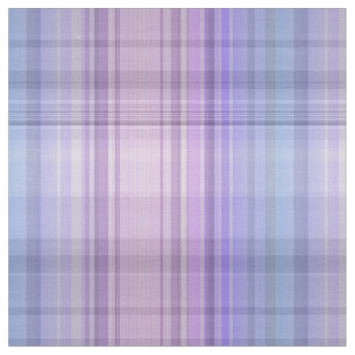 Pastel Plaid Fabric Easter Blue Pink Purple