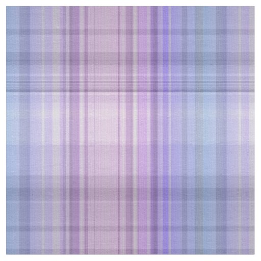 Pastel Plaid Fabric Easter Blue Pink Purple