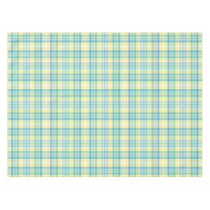Pastel Plaid Tablecloth