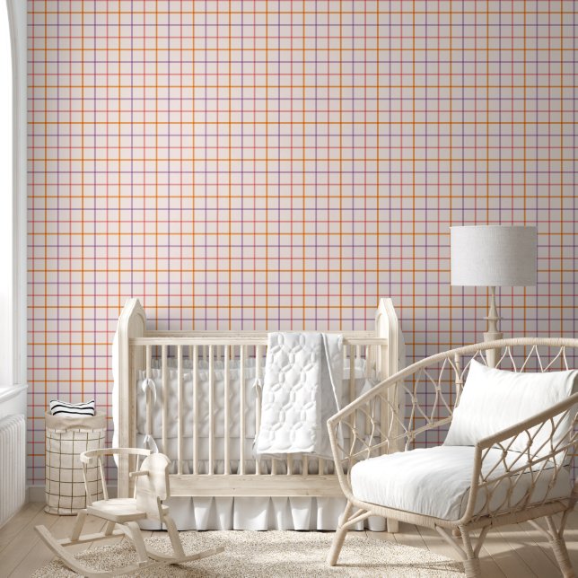 Pastel Plaid Wallpaper (Kids)