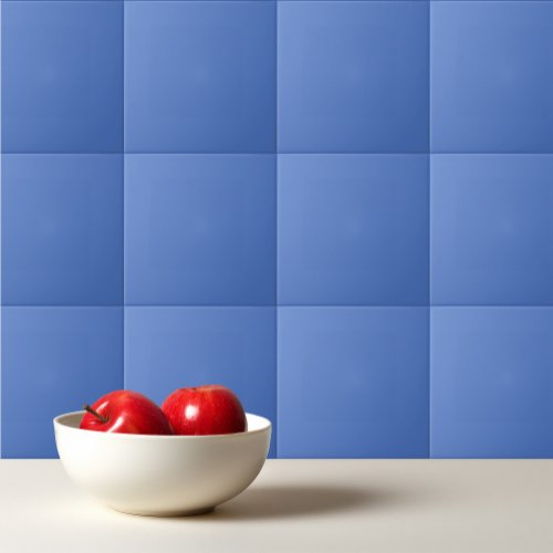 Pastel plain color dull blue ceramic tile