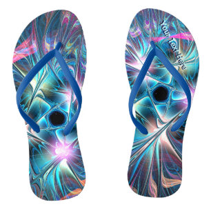 Pastel Plastic Flip Flops