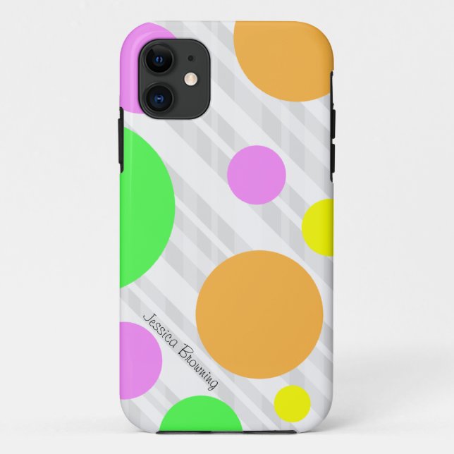 Pastel Polka-dot: iPhone 5 Case-Mate iPhone Case (Back)