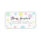 Pastel Polka Dots Address Labels