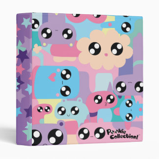 Pastel Pookie 3 Ringed Binder