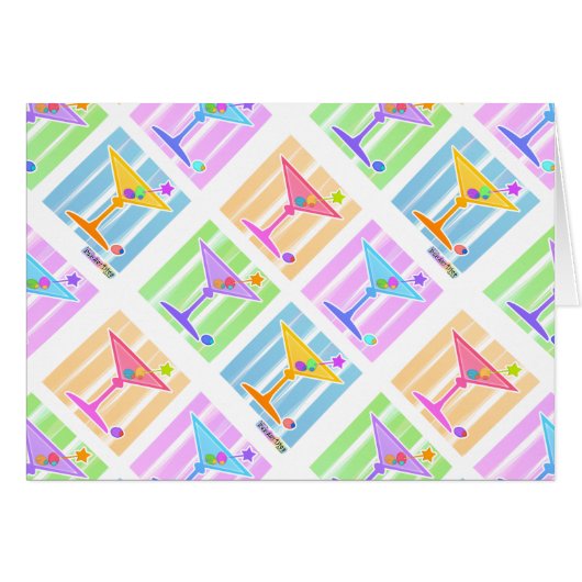 PASTEL POP ART MARTINIS (Front Horizontal)