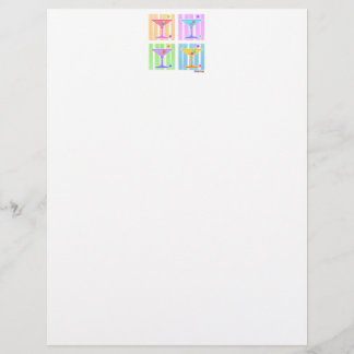 PASTEL POP ART MARTINIS