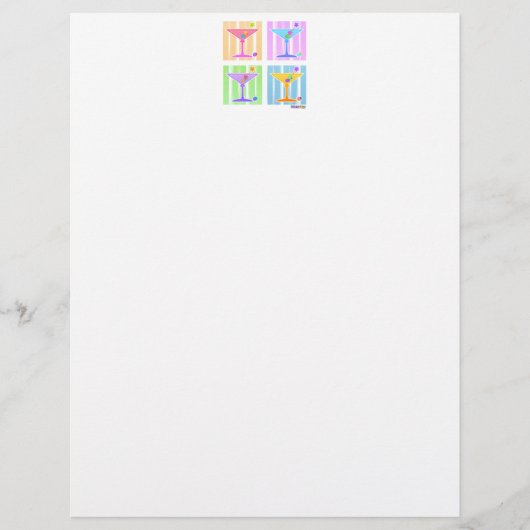 PASTEL POP ART MARTINIS (Front)