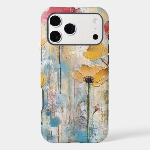Pastel Poppies Impasto Oil Painting iPhone 17 Pro Max Case