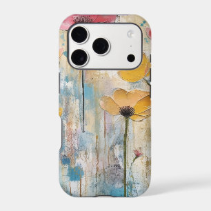 Pastel Poppies Impasto Oil Painting Iphone 18 Pro Case