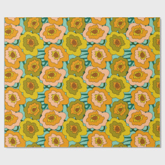 Pastel Poppies Wrapping Paper