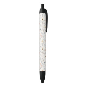Pastel Poppy Floral Garden Pattern Pen