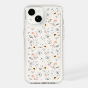 Pastel Poppy Floral Garden Pattern Speck iPhone 14 Case