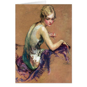 Pastel Portrait Cards