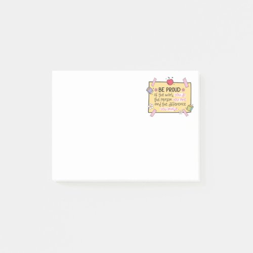 Pastel Post_its for Teacher Appreciation Week Gift Post_it Notes
