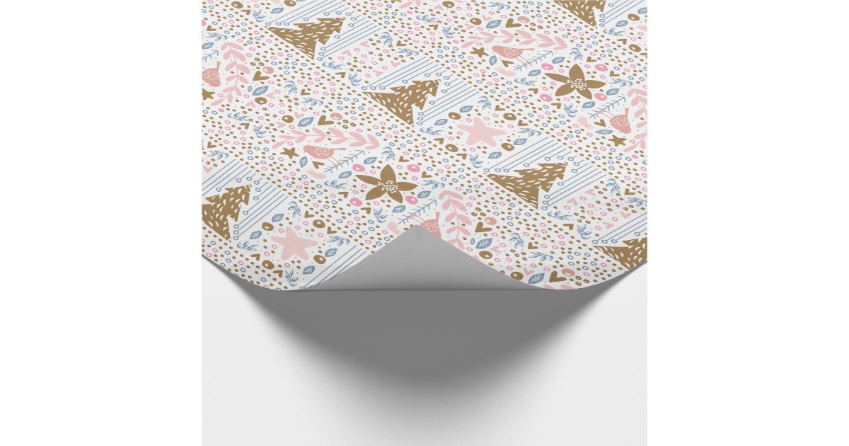 Pastel Christmas Wrapping Paper 