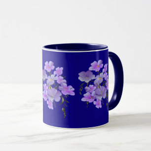 Pastel Pretty Lilac Bouquet Mug
