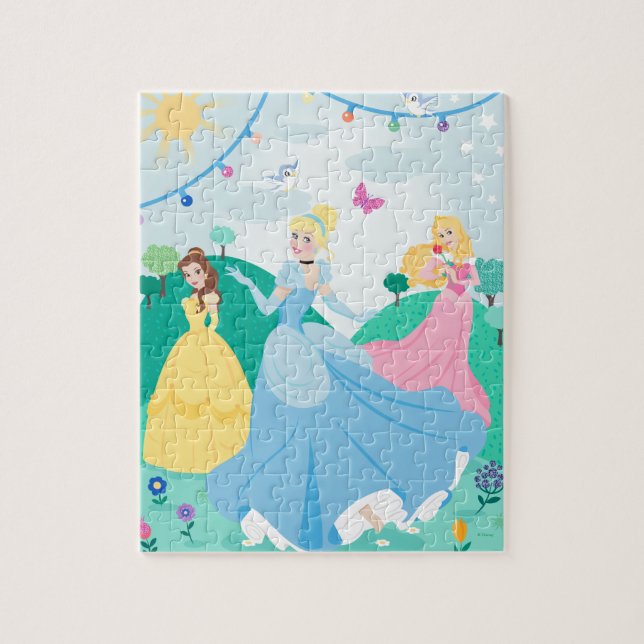 Pastel Princess Dance Party Jigsaw Puzzle (Vertical)