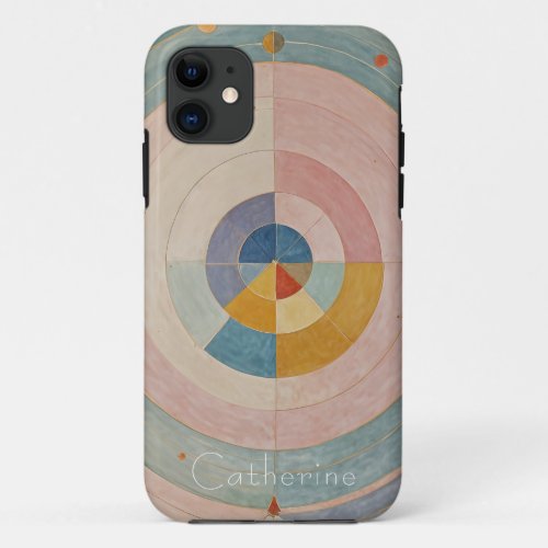 Pastel Prism Rainbow Color Wheels iPhone 11 Case