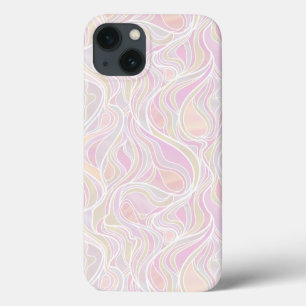 Pastel Psychedelic Stained Glass Style iPhone 13 Case