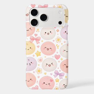 Pastel Puff Friends iPhone 17 Pro Max Case