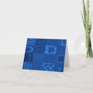 Pastel Pulse: Afrocentric Geometric Note Card