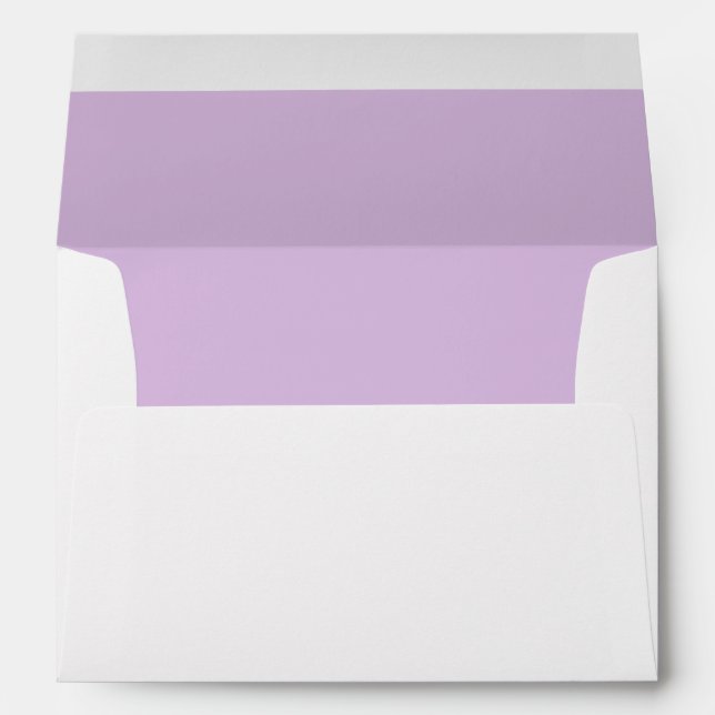 Pastel Purple A7 Envelope (Back (Bottom))