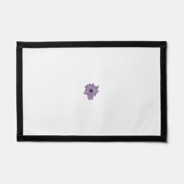 Pastel Purple, Amethyst Smoke artificial flower De Pennant (Front)
